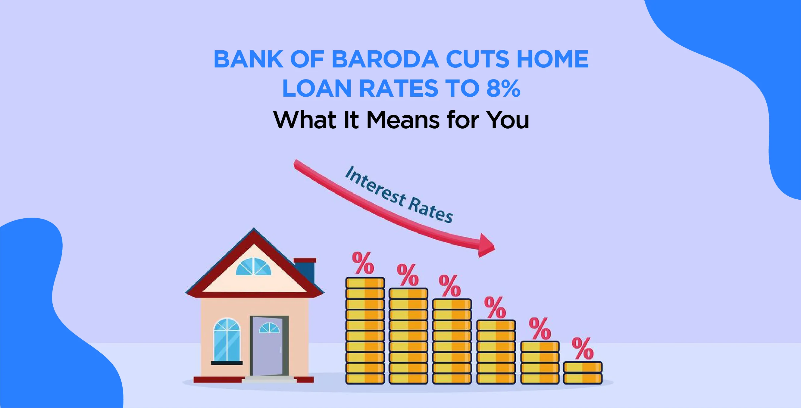 Bank of Baroda Cuts Home Loan Rates to 8% – What It Means for You