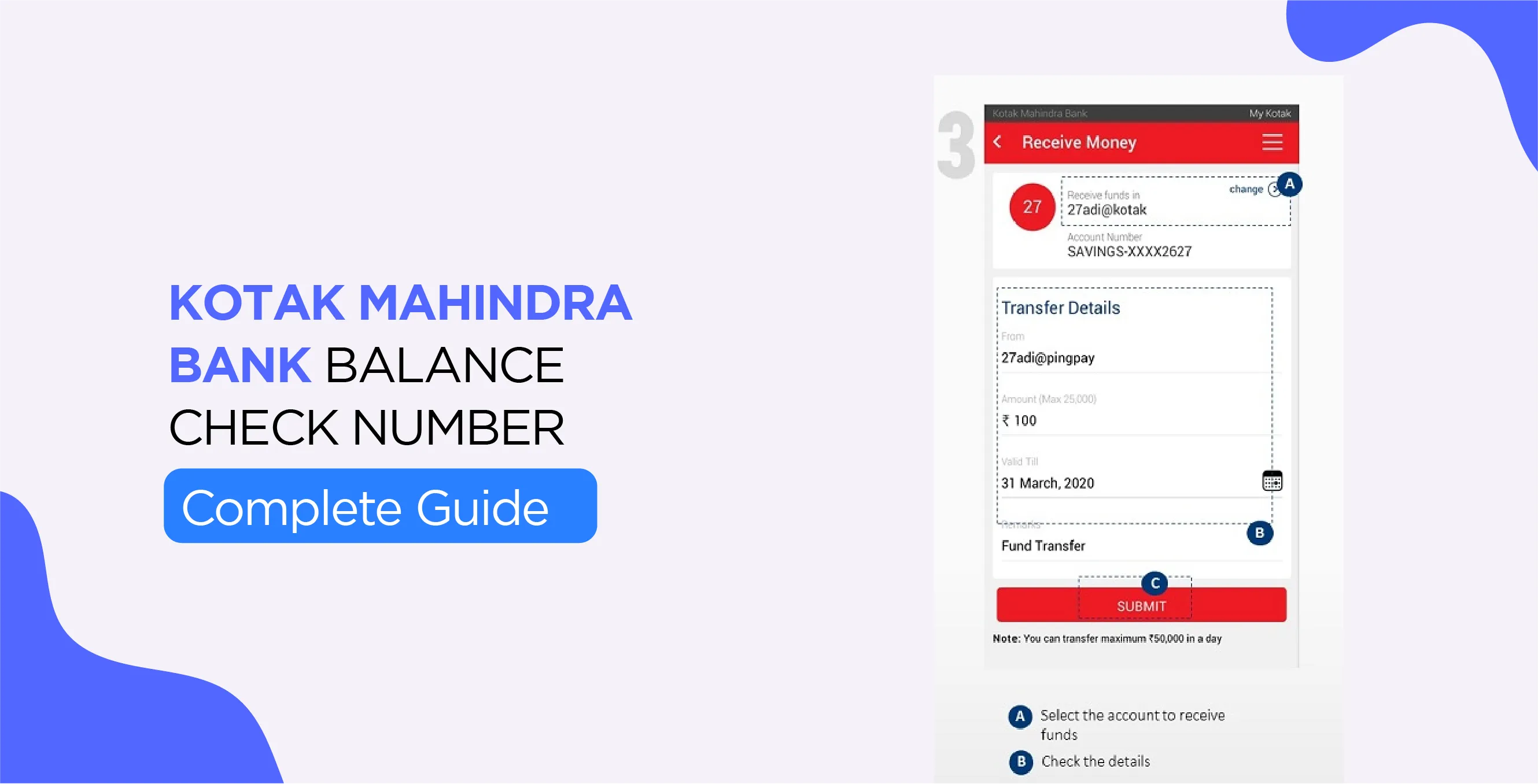 Kotak Mahindra Bank Balance Check Number – Complete Guide