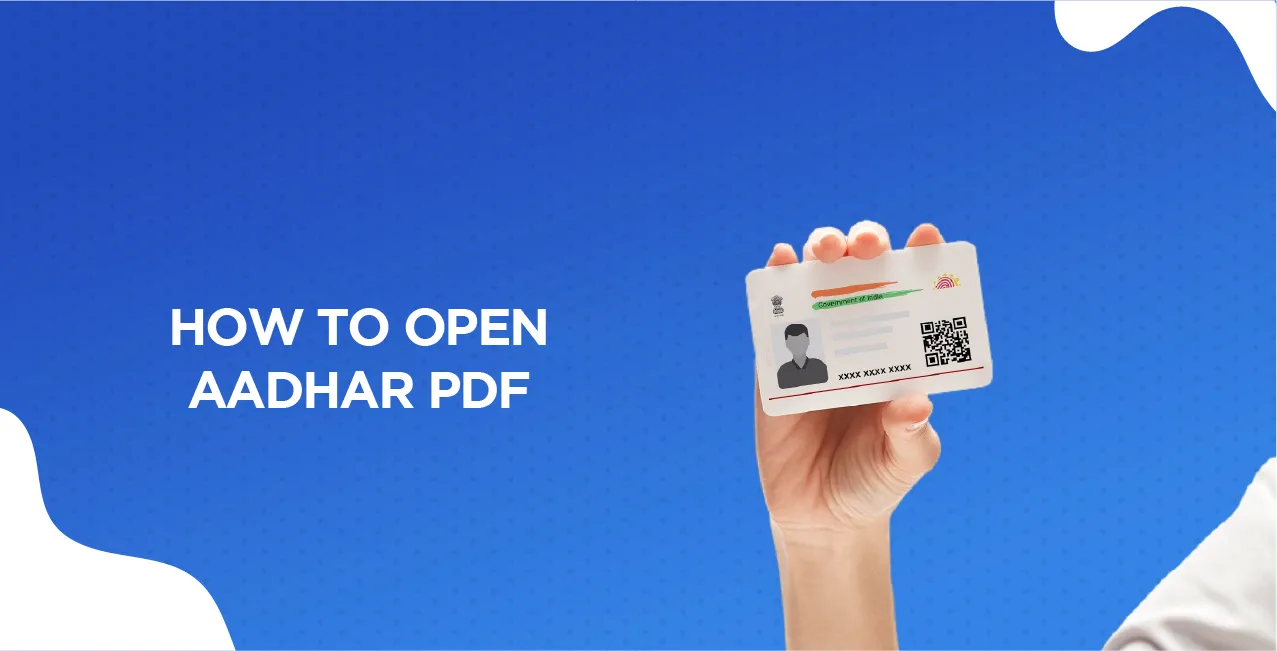 How to Open Aadhar PDF – Step-by-Step Unlocking Guide