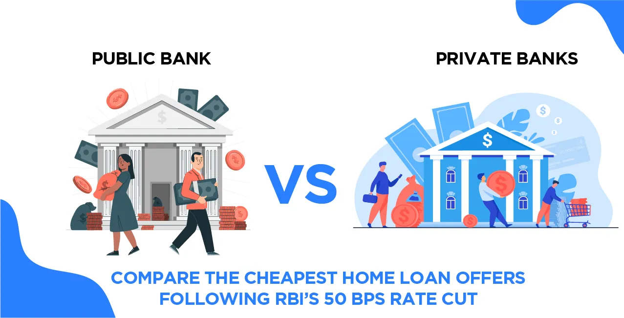 Public vs Private Banks: Compare the Cheapest Home Loan Offers Following RBI’s 50 bps Rate Cut