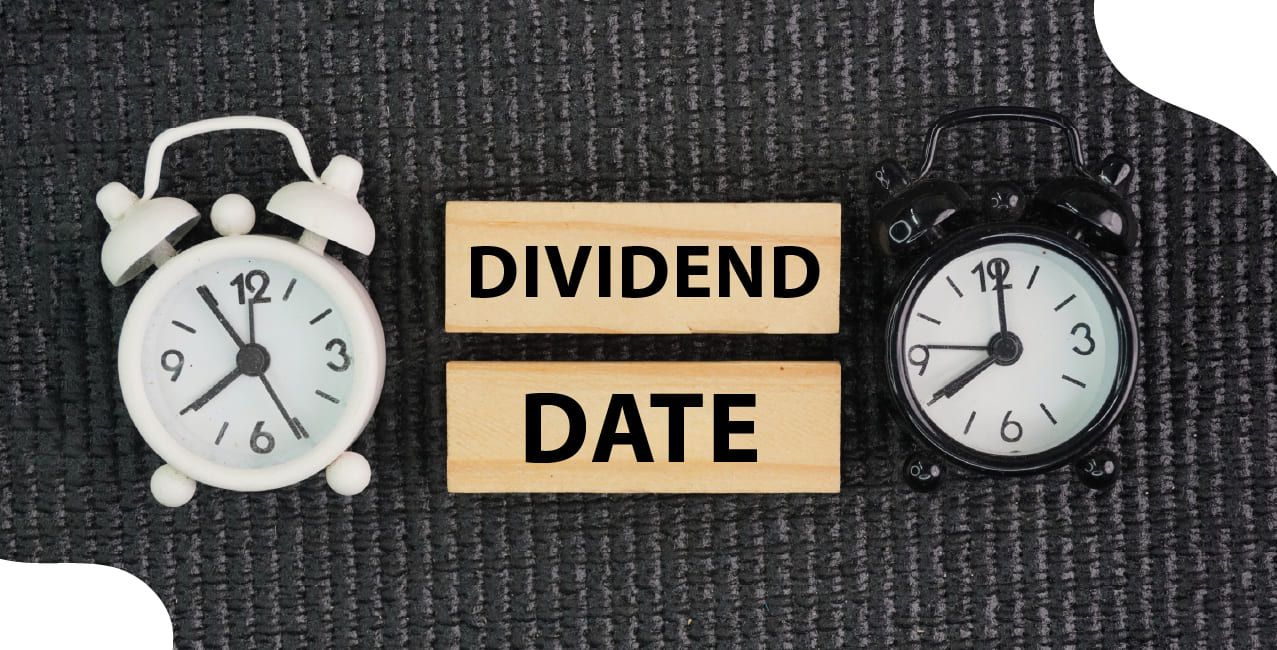 What is the ex-dividend date, and why does it affect the stock price