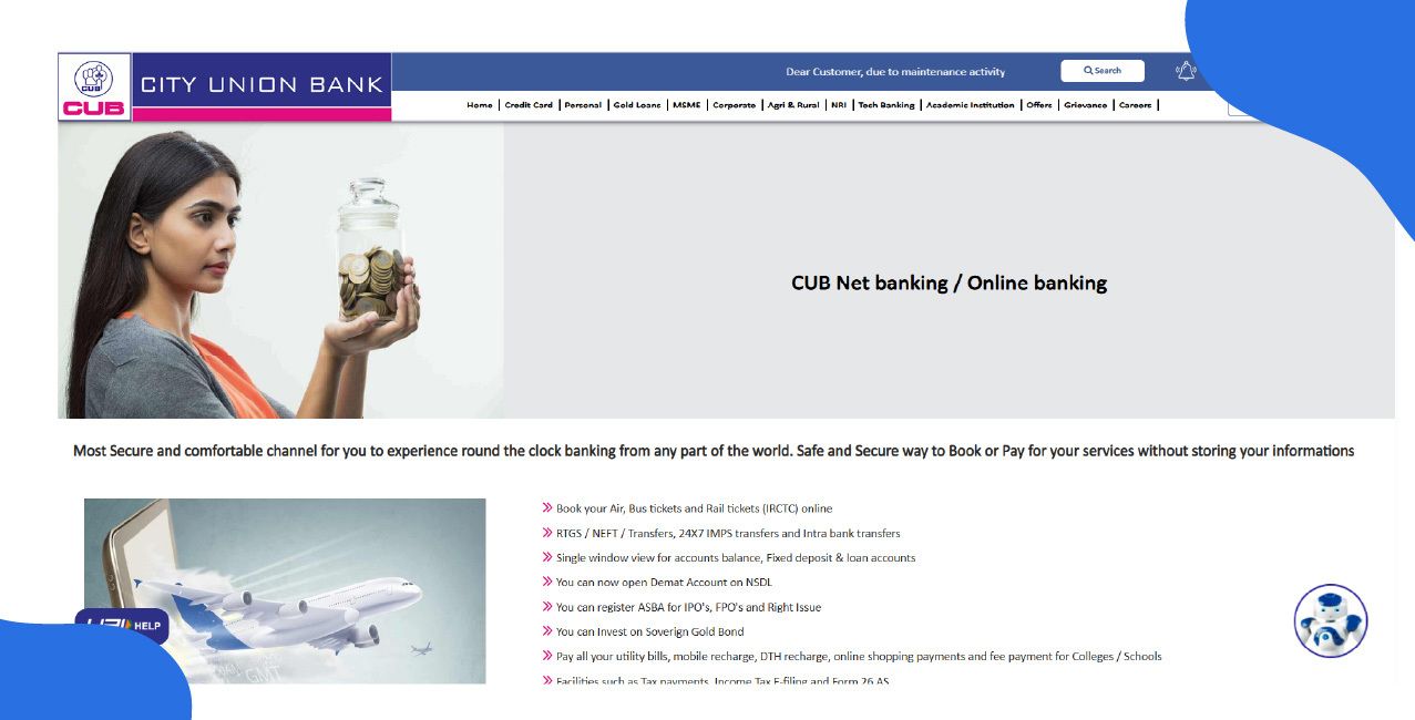 CUB Corporate Net Banking – Registration, Features & Workflow