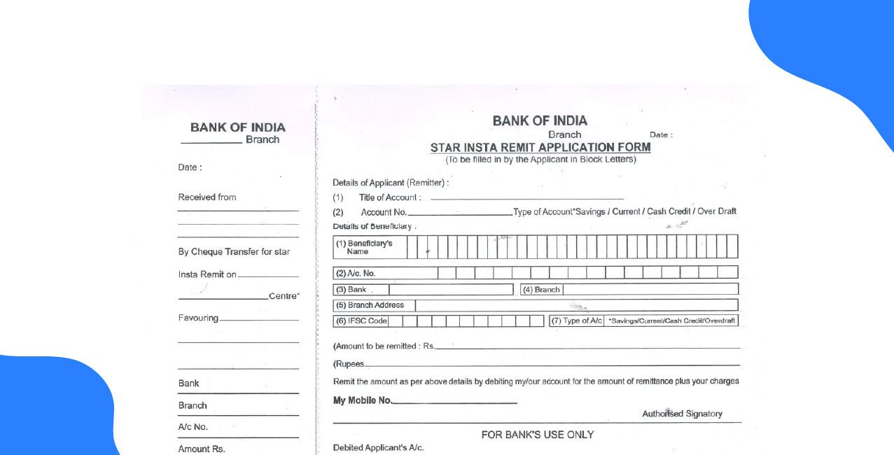 Bank of India NEFT Form – Complete Guide to Online & Offline Transfers