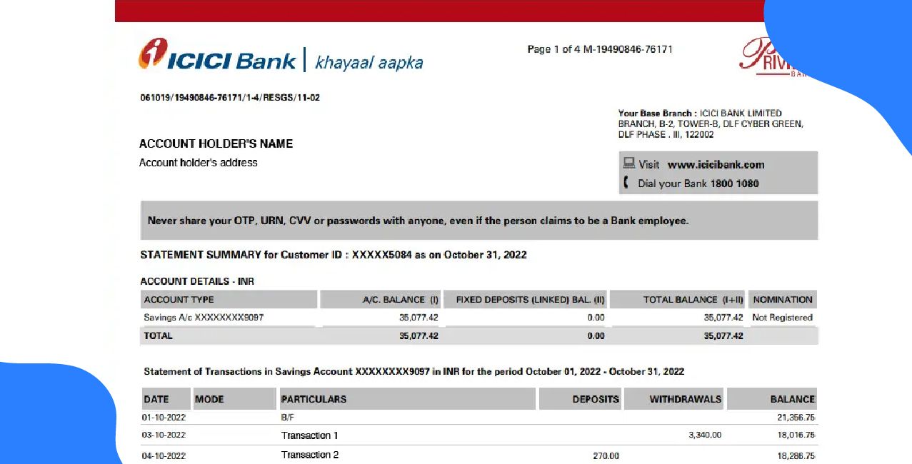 ICICI Bank Account Number: Format, Details & Guide