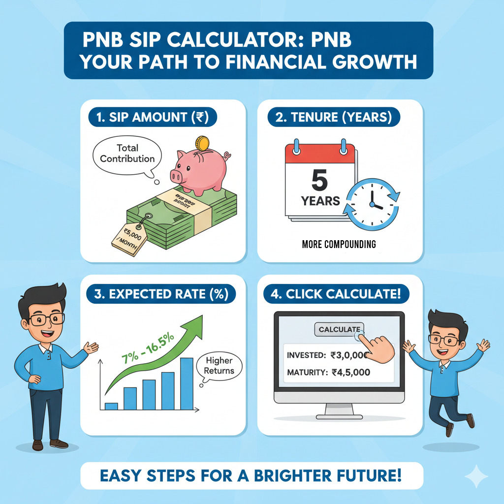 PNB SIP Calculator