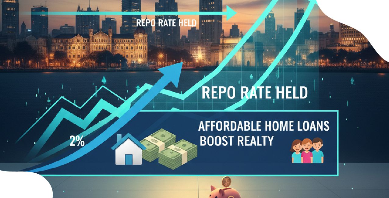 RBI Holds Repo Rate: Affordable Home Loans Boost Realty