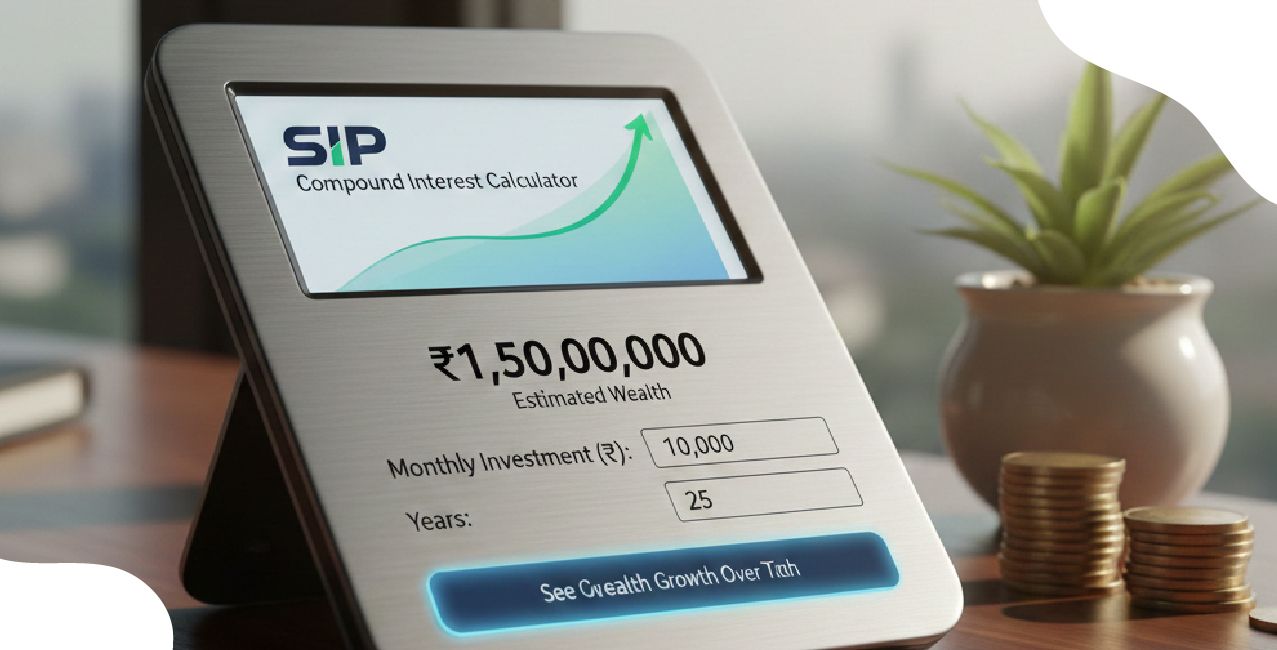 SIP Compound Interest Calculator – See Wealth Growth Over Time