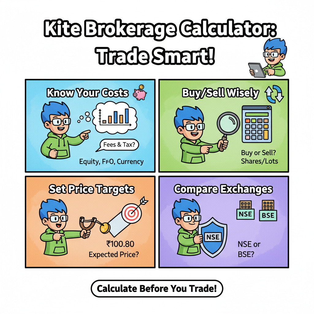 Kite Brokerage Calculator