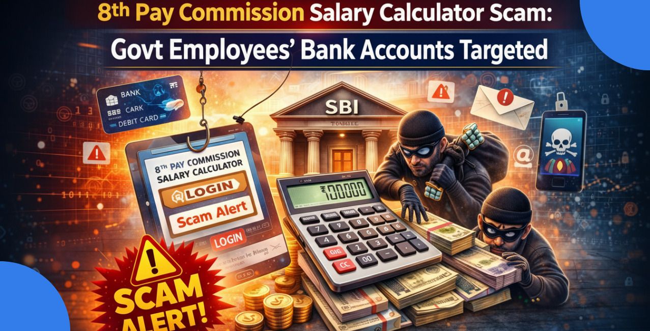 8th Pay Commission Salary Calculator Scam: Govt Employees’ Bank Accounts Targeted