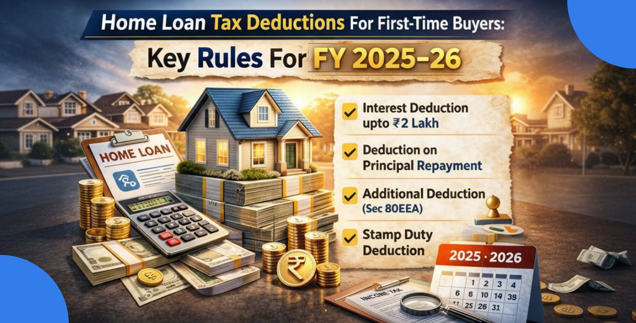 Home Loan Tax Deductions For First-Time Buyers: Key Rules 