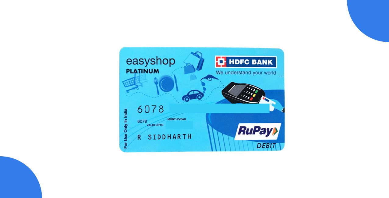 HDFC EasyShop Platinum Debit Card: Benefits, Charges, Features & Eligibility