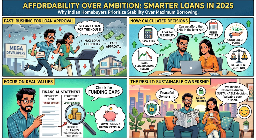 Affordability Over Ambition: Why Indian Homebuyers Are Choosing Smarter Loans in 2025