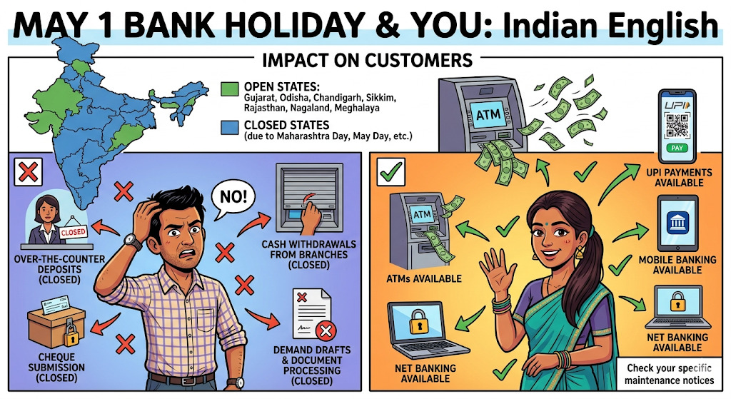 How The May 1 Bank Holiday Will Affect Customers?