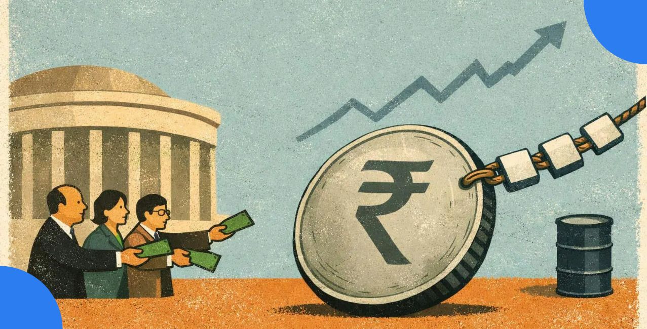 The Rupee Is Under Pressure. Should the RBI Step In and Absorb the Risk?