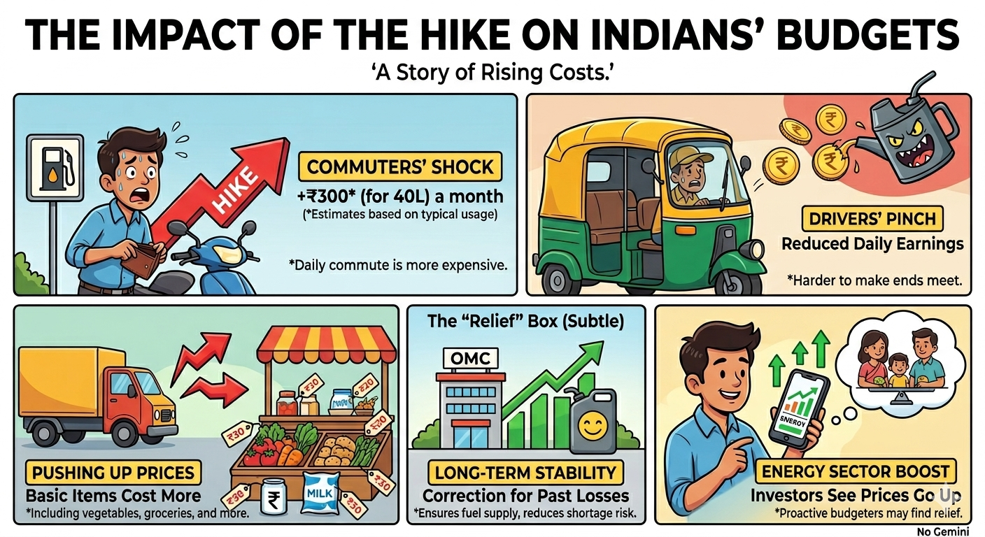 The Impact of the Hike on Indians’ Budgets