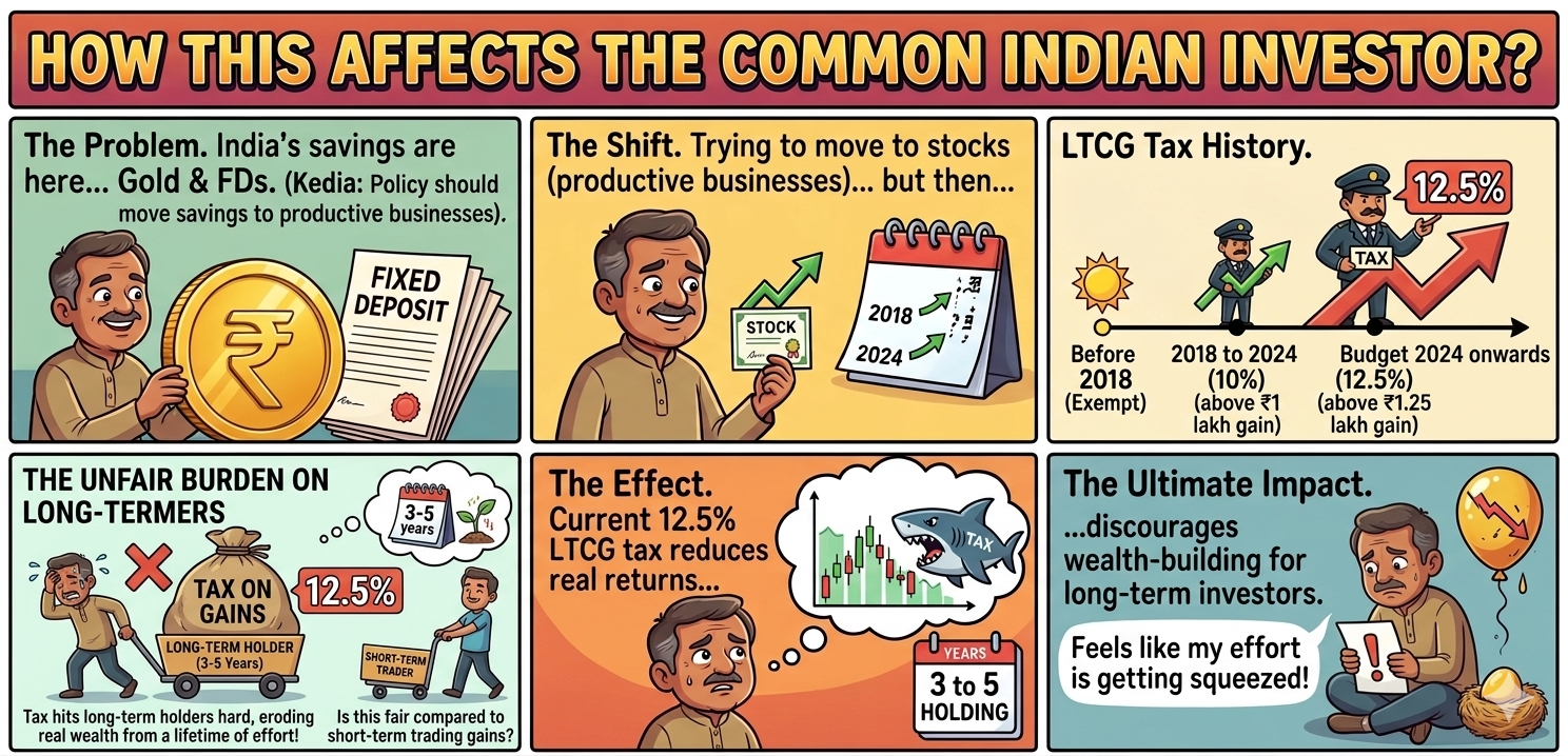 How This Affects the Common Indian Investor?