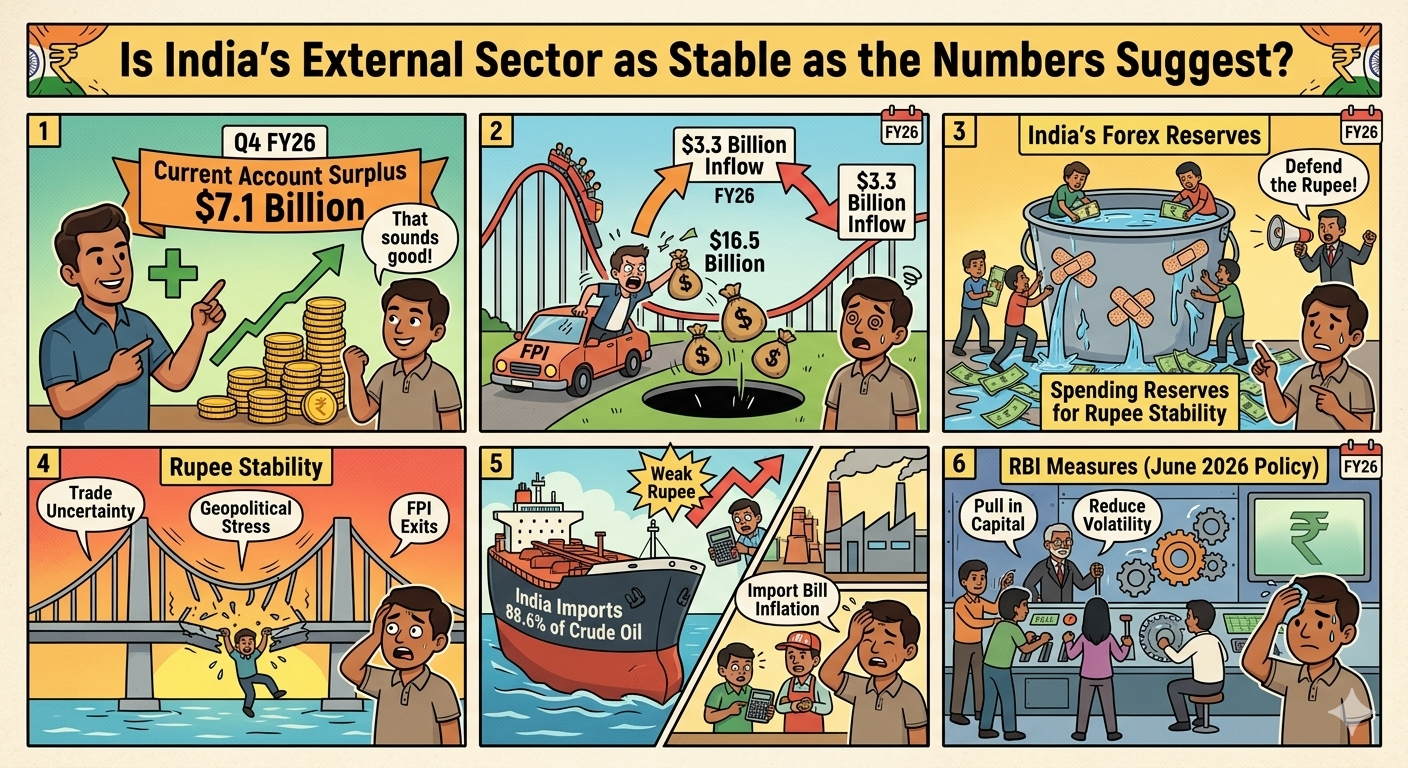 Is India’s External Sector as Safe as the Numbers Claim?