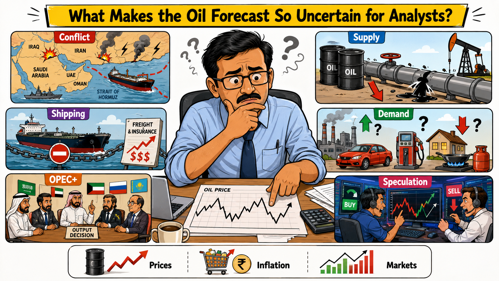 What Makes the Oil Forecast so Uncertain for Analysts?