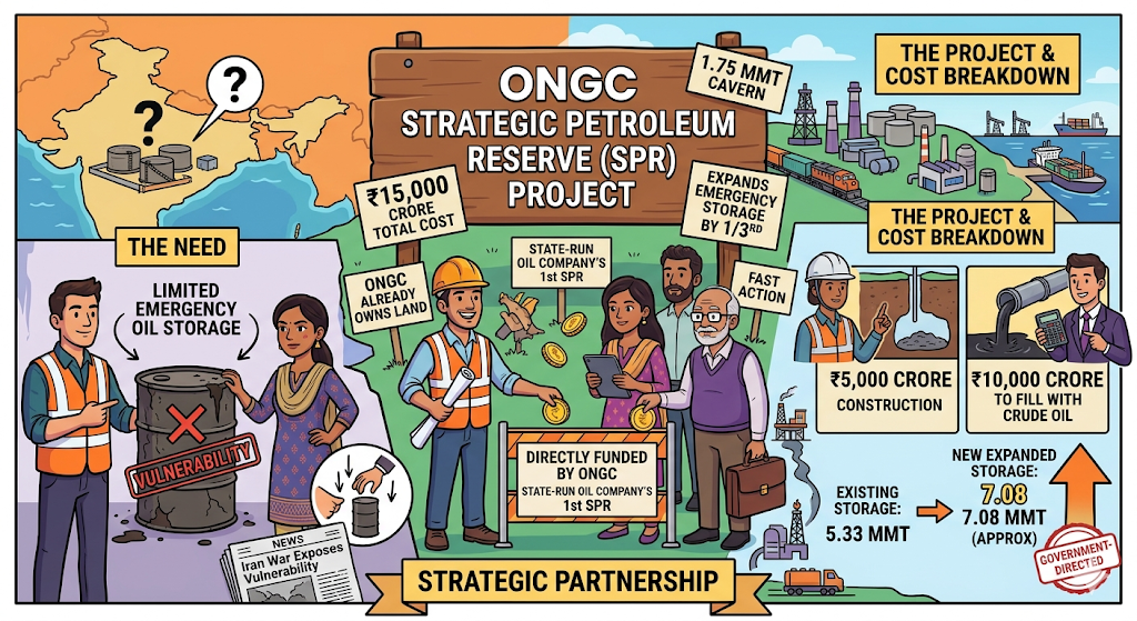 Why Has the Government Asked ONGC to Build a New Oil Reserve at Mangaluru?