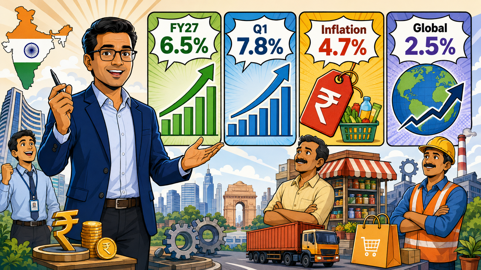 India’s Latest Economic Numbers