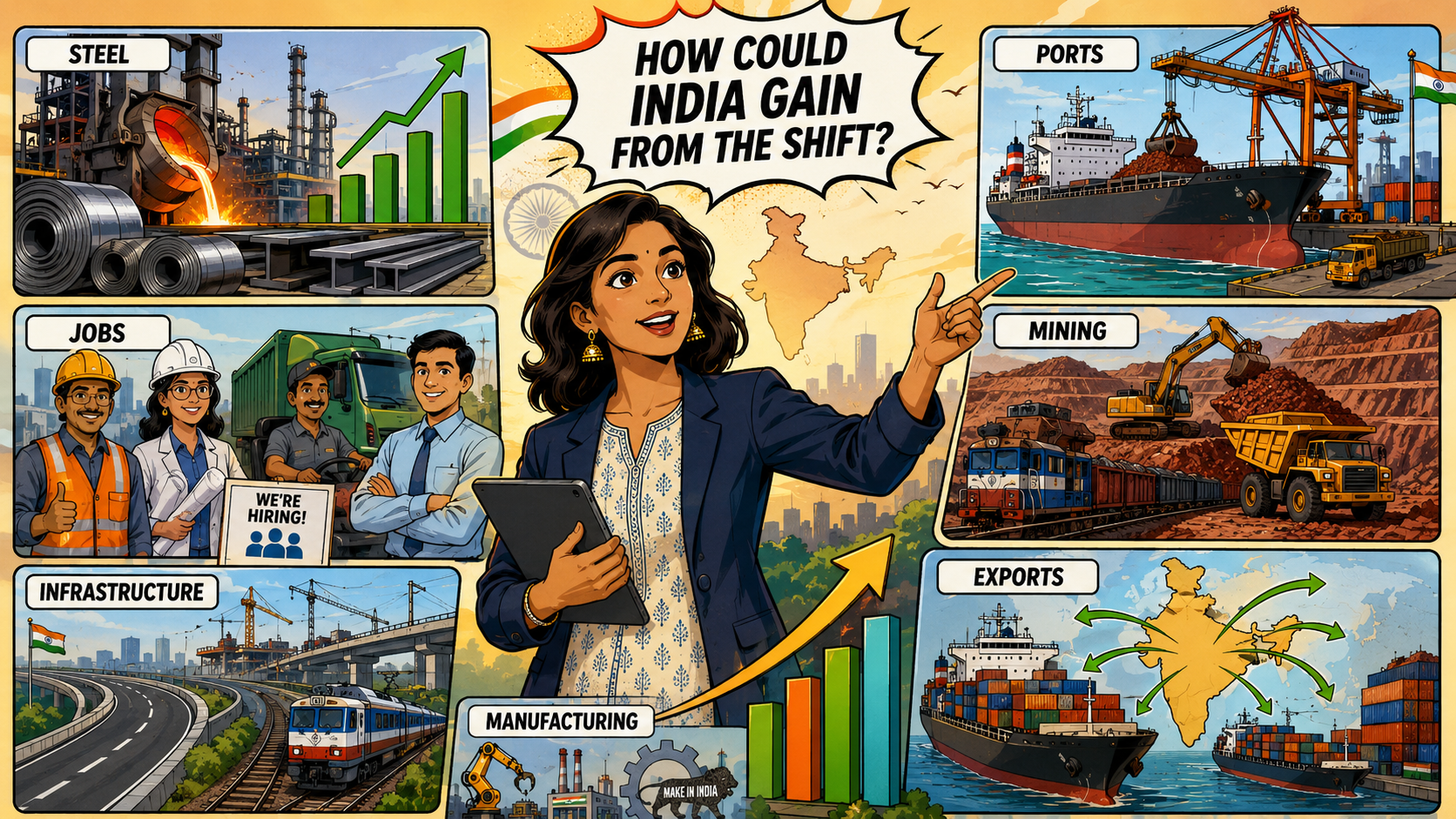 How Could India Gain From The Shift?