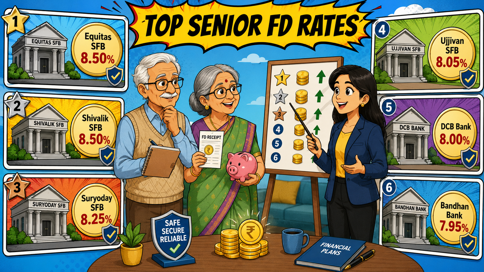 Which Banks Offered The Highest Senior Citizen FD Rates?