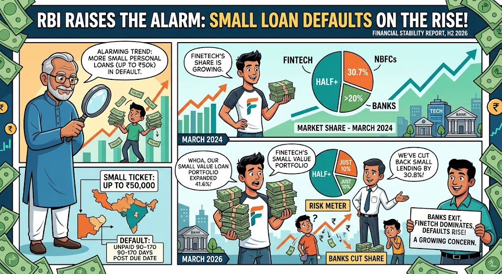 Why Are Fintech Personal Loan Defaults Rising? What Did the RBI Say?
