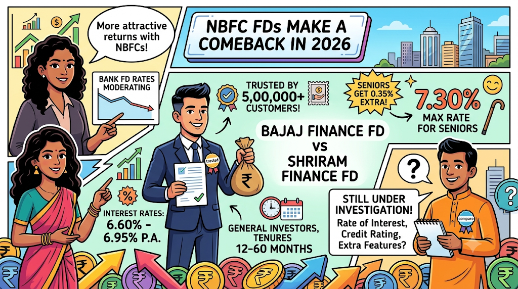 What Is the Bajaj Finance & Shriram Finance FD Rate in 2026?