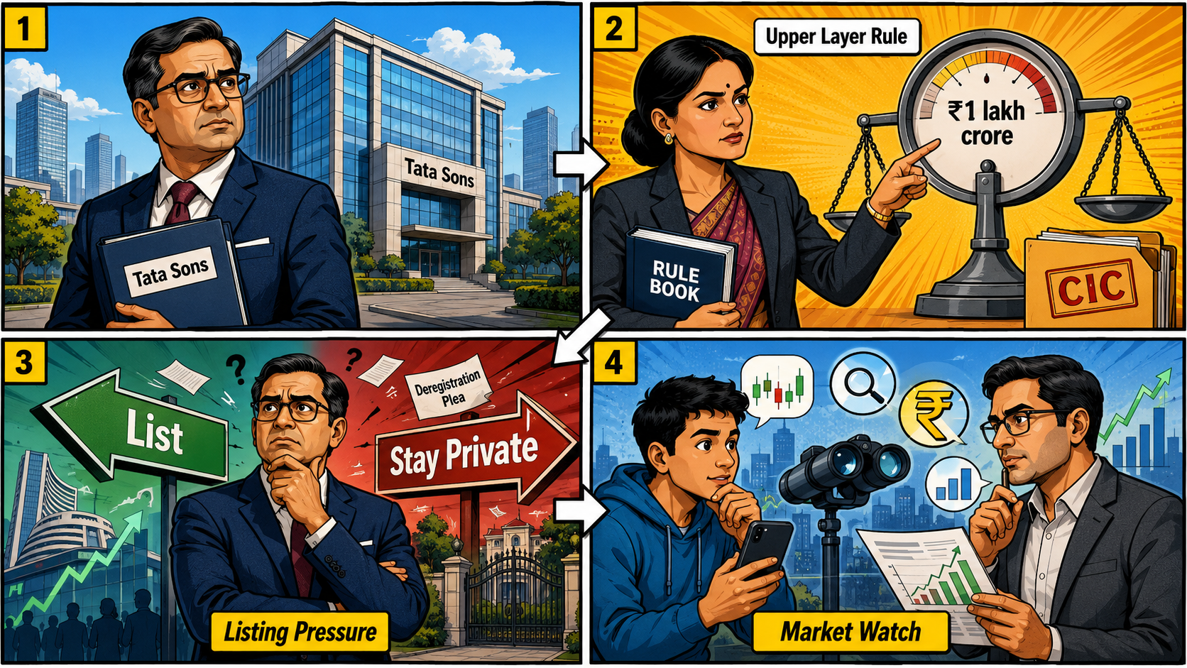 What Is the Tata Sons Listing Issue?