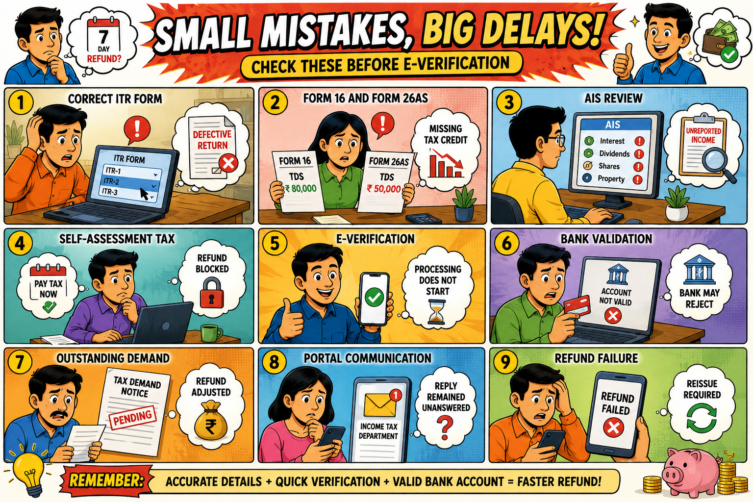 Which Errors Can Turn A 7-Day Refund Into A Longer Wait?