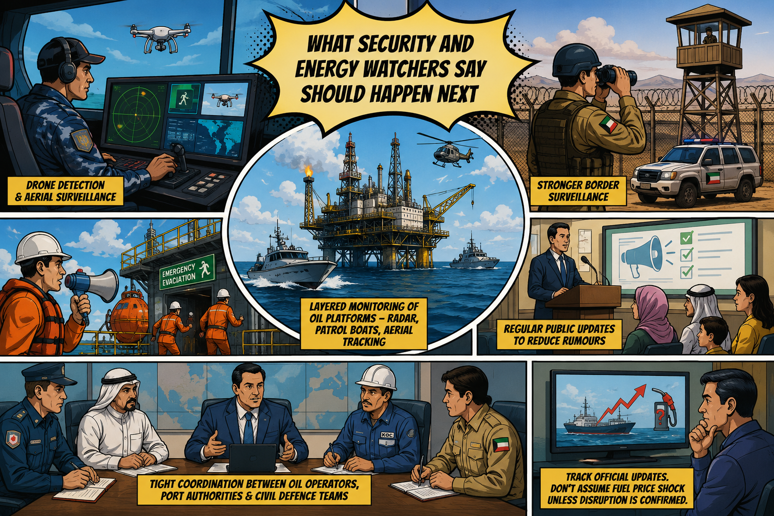 What Do Security And Energy Watchers Say Should Happen Next?