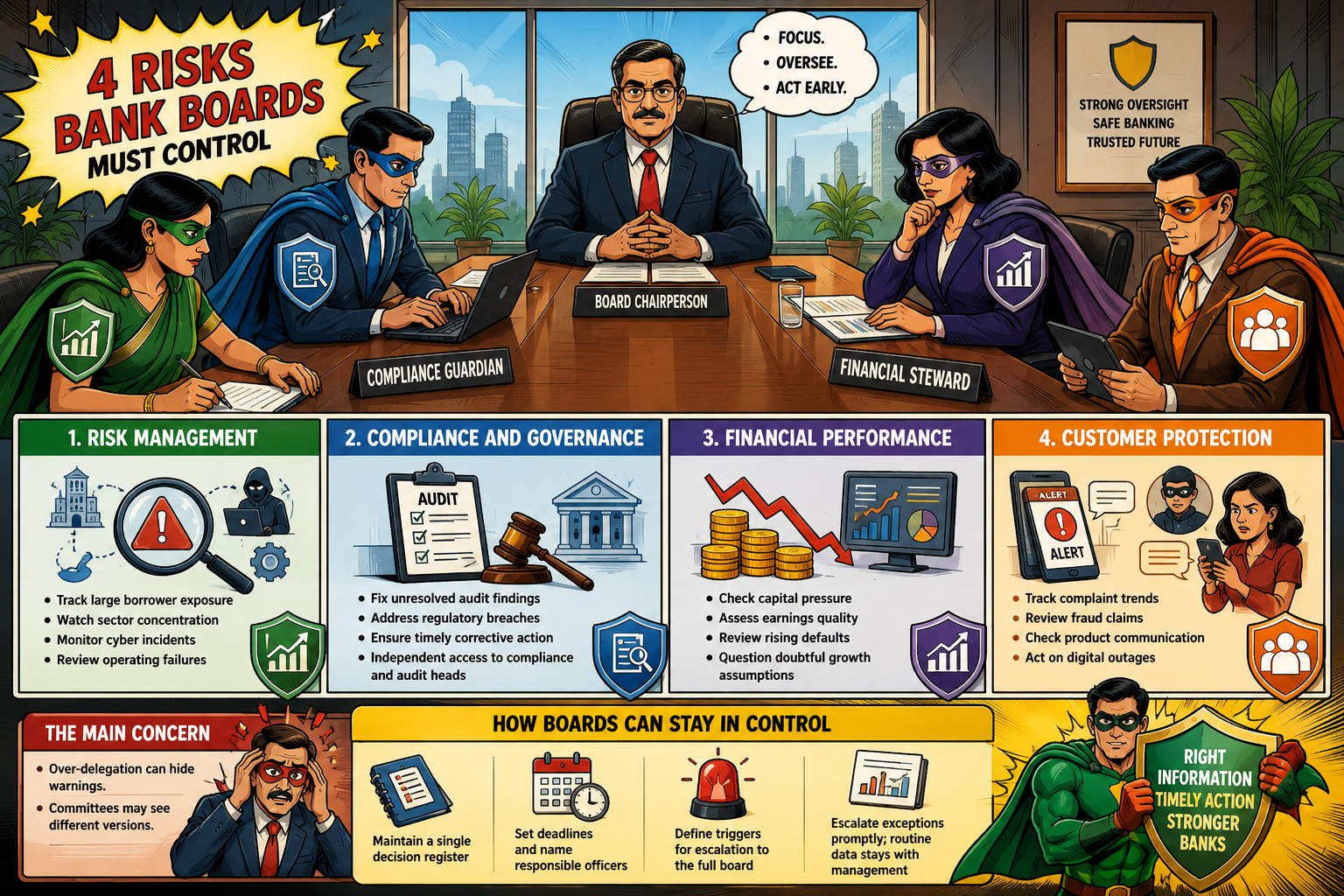 Which 4 Risks Will Bank Boards Need To Control After October 1?