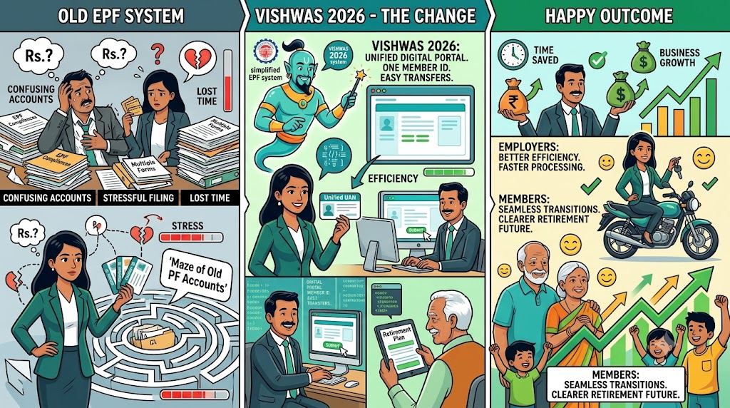 How Will VISHWAS 2026 Affect Employers And EPF Members?