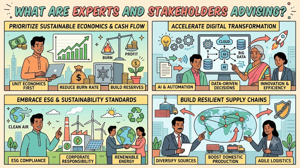 What Are Experts And Stakeholders Advising?