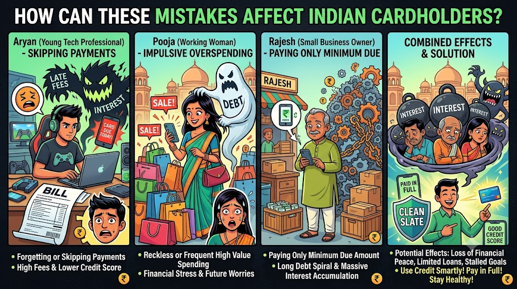 How Can These Mistakes Affect Indian Cardholders?