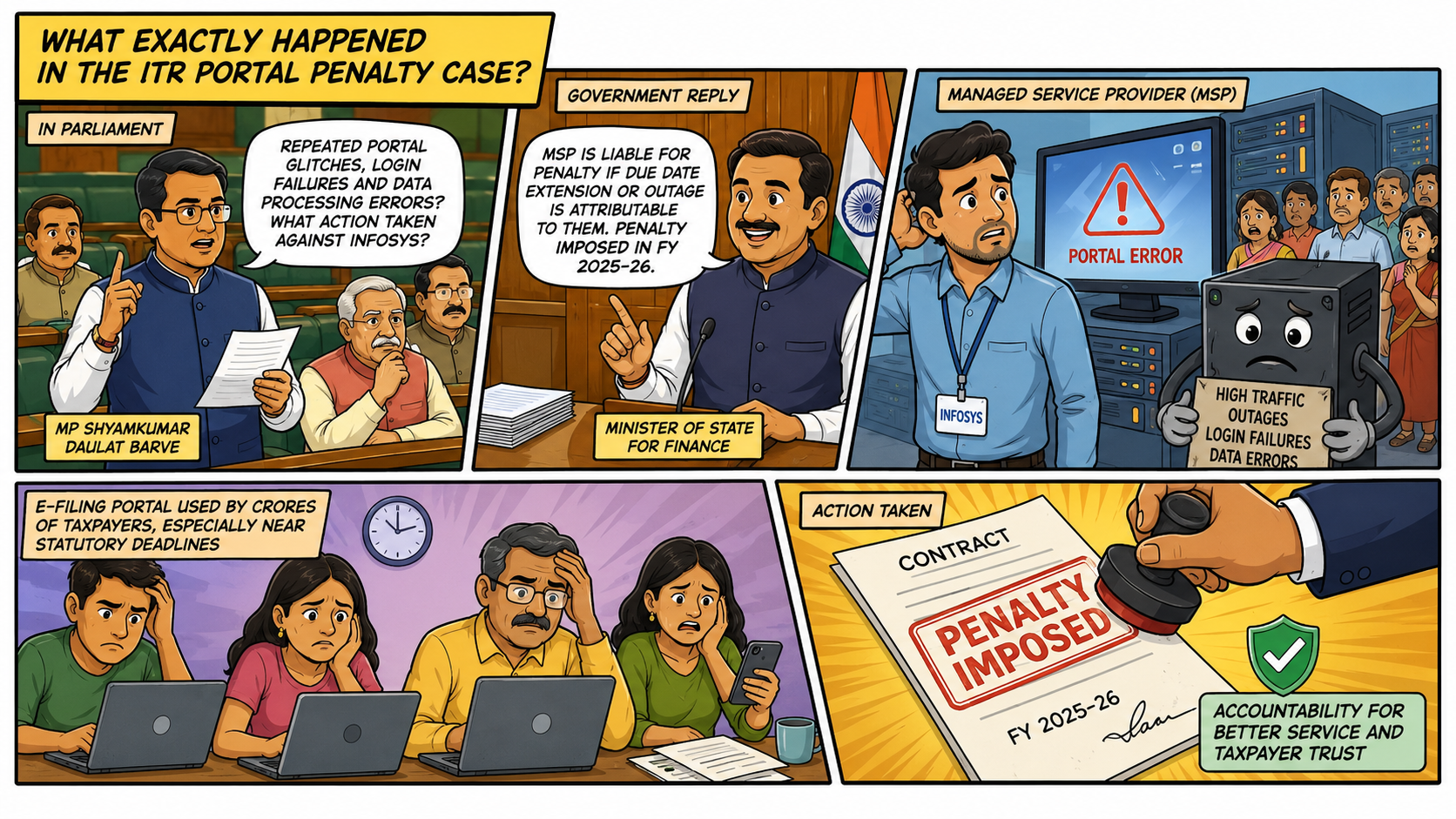 itr managed service provider penalty