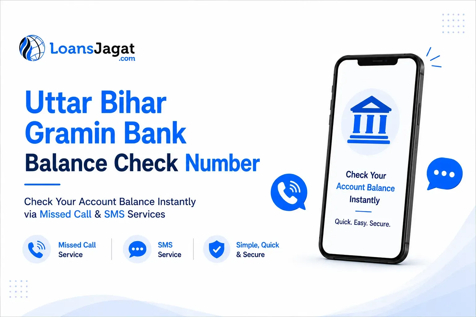Uttar Bihar Gramin Bank Balance Check Number