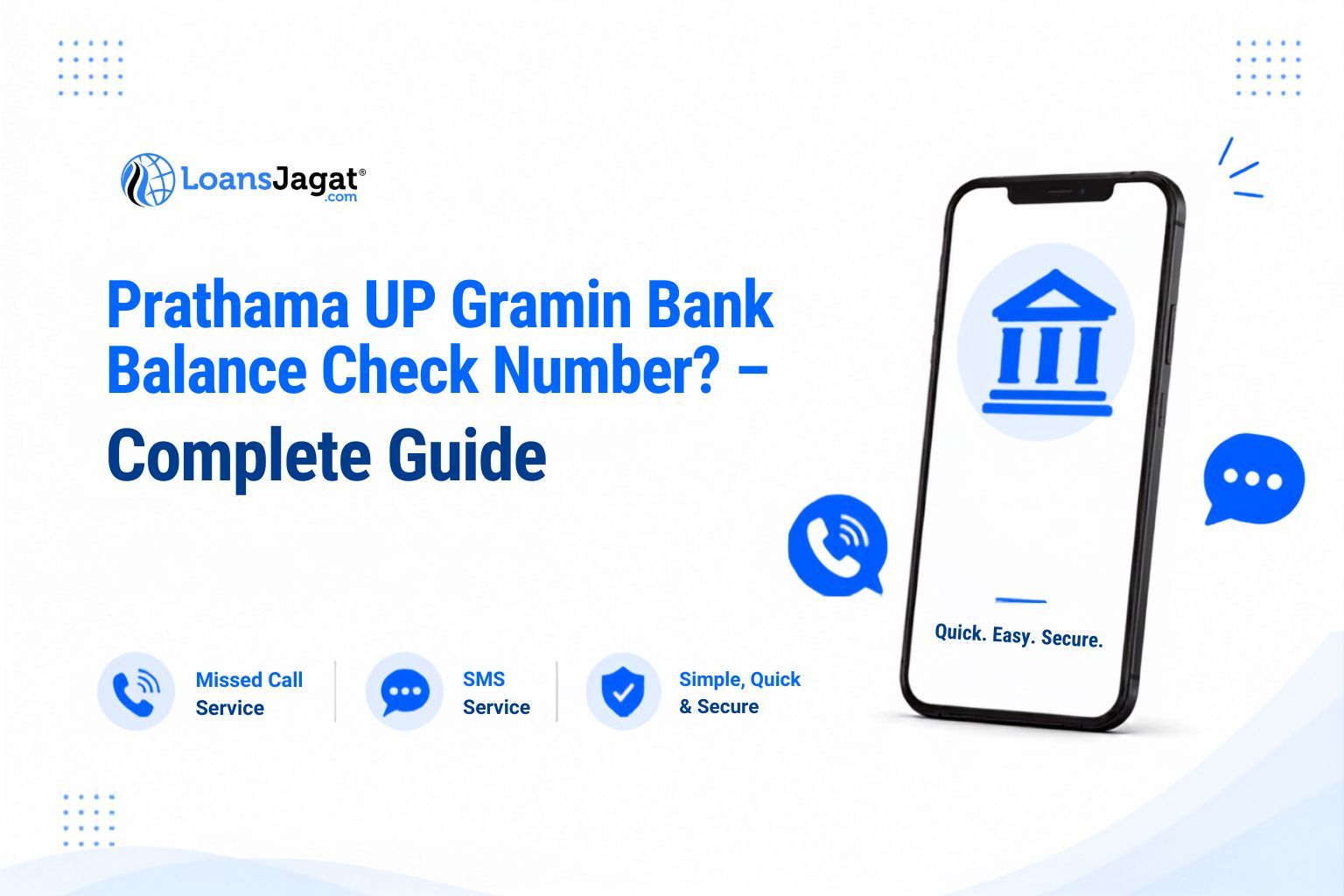 Prathama UP Gramin Bank Balance Check Number? – Complete Guide