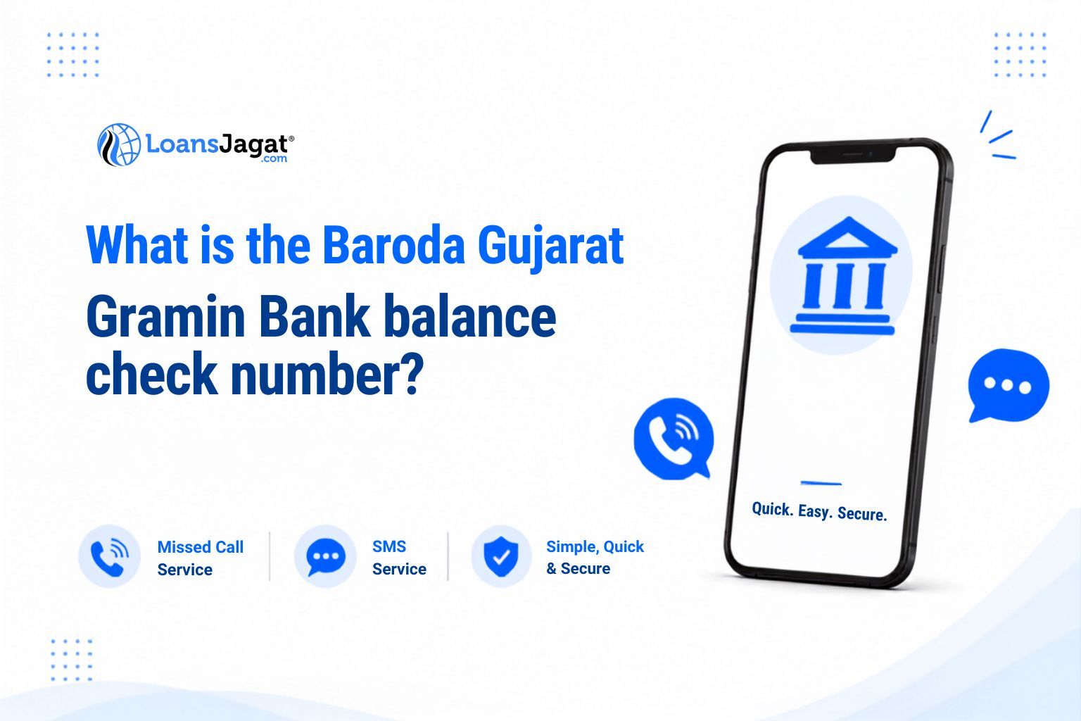 What is the Baroda Gujarat Gramin Bank balance check number?