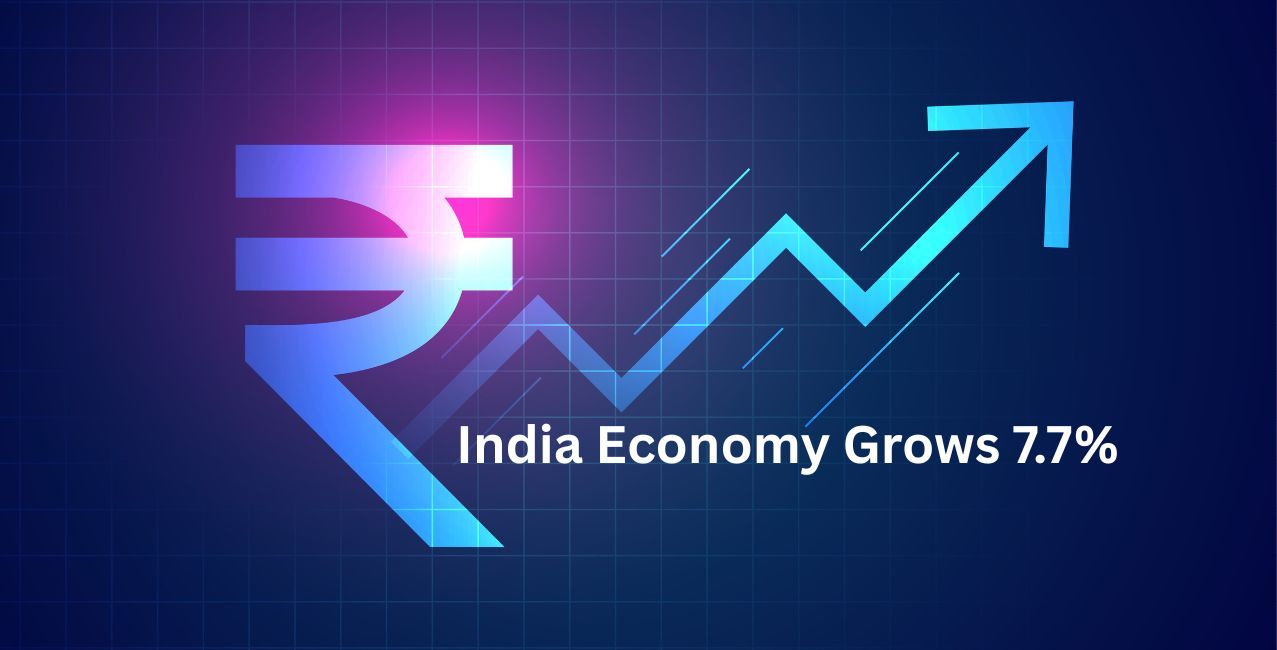 India’s Economy Expands 7.7% as Household Debt Reaches 45.5% of GDP