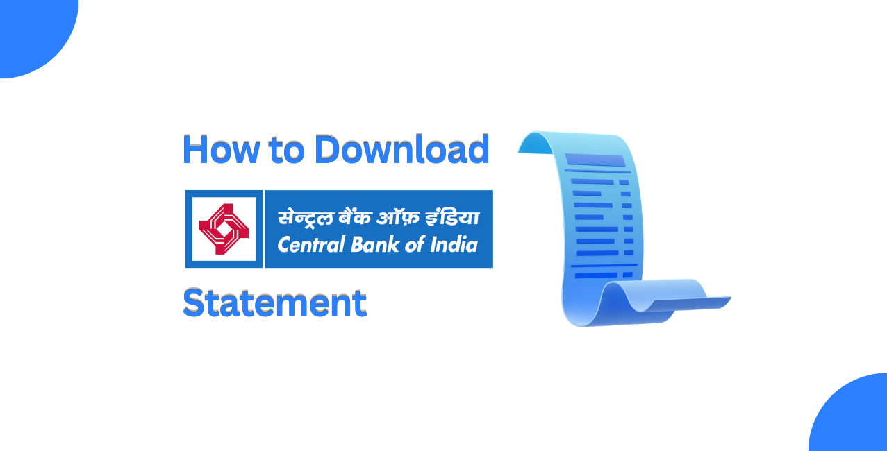 How to Download Central Bank of India Statement?