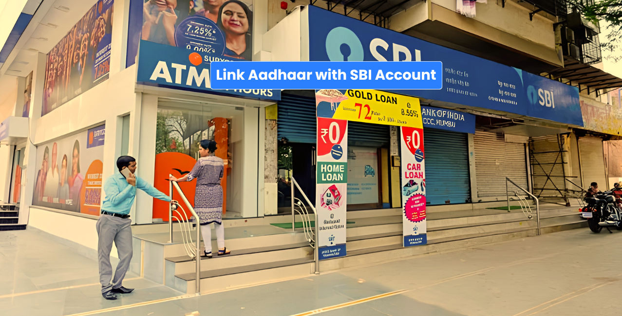 How to Link Aadhaar Card with SBI Account Online & Offline