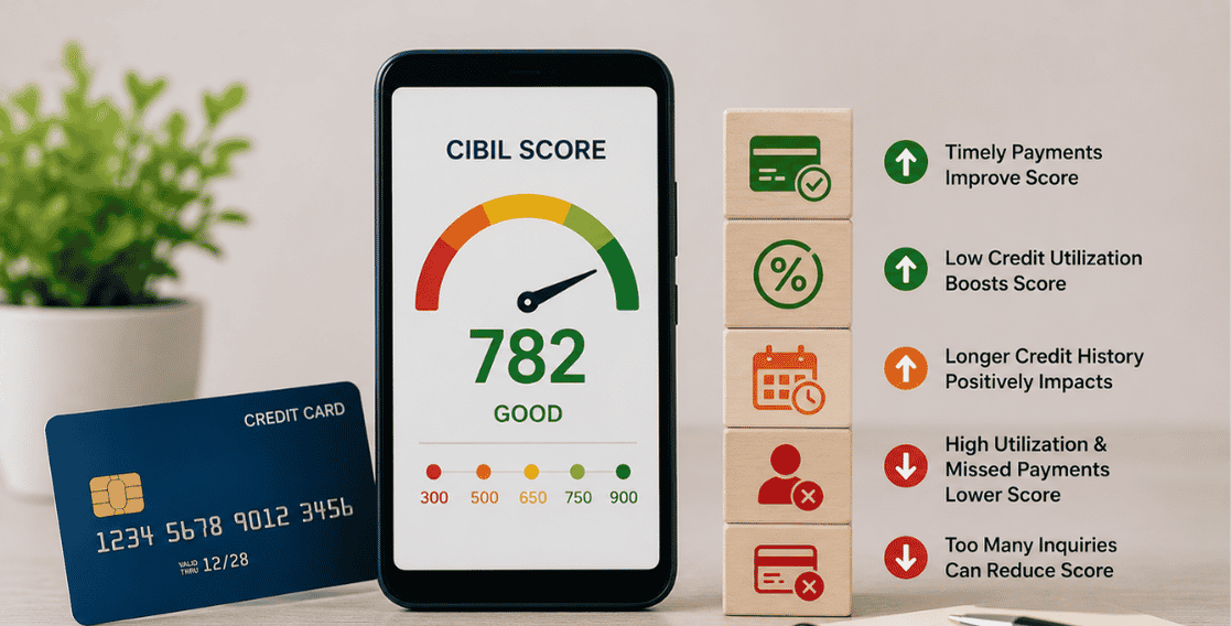 Impact of Credit Card Usage on CIBIL Score 