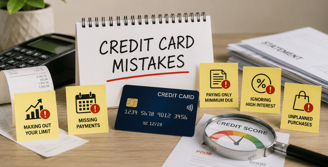 What are the common credit card mistakes one should avoid before it costs too much?