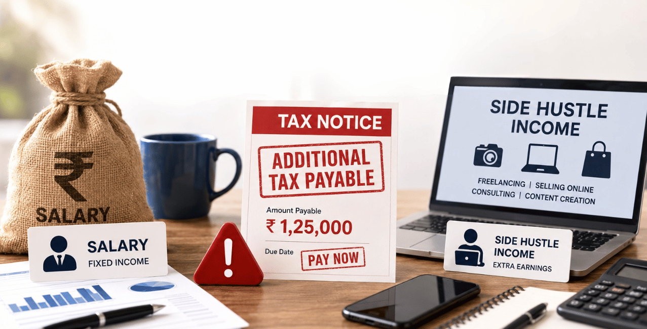 Salary Plus Side Hustle Income Can Raise Your Tax Bill Without Proper Filing