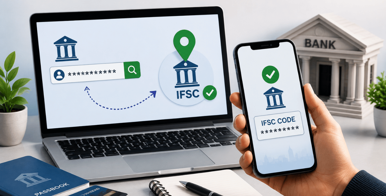 How to Find IFSC Code from Account Number 