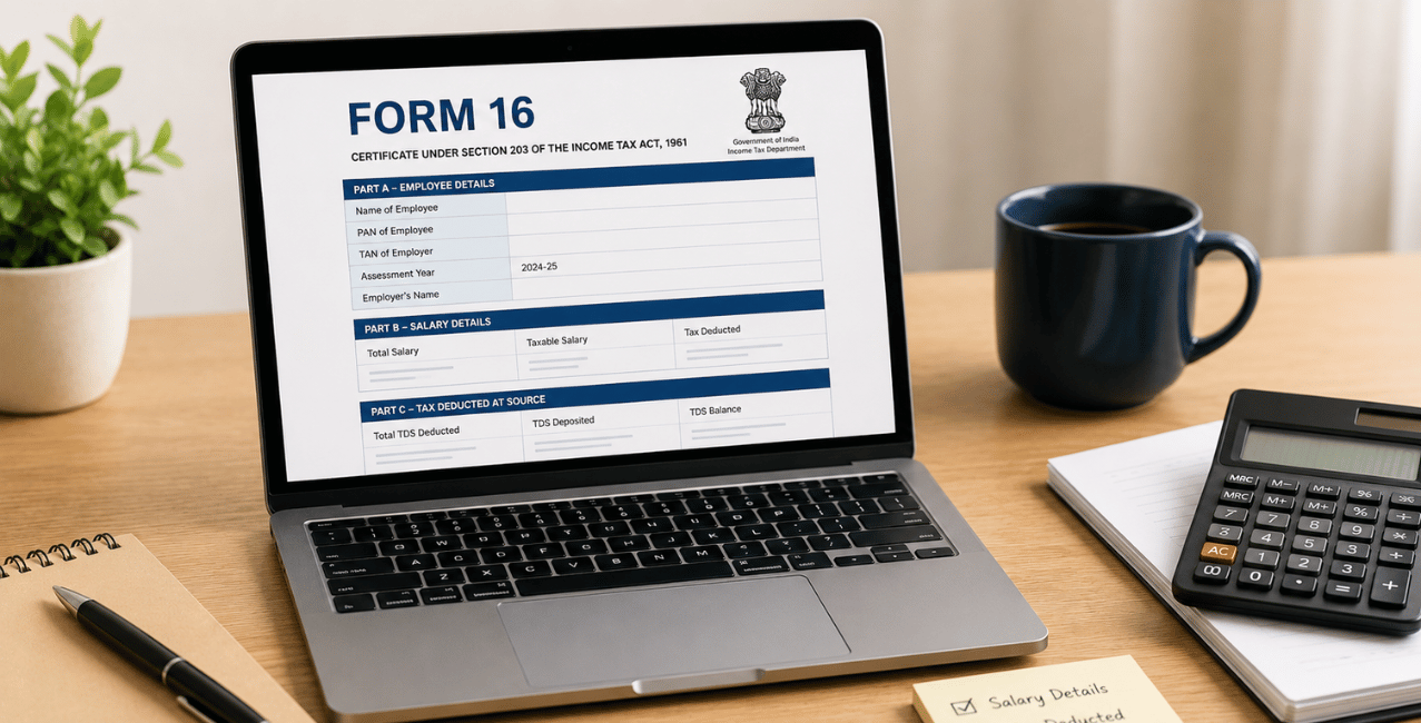 Form 16 : How to Download, Fill & Upload