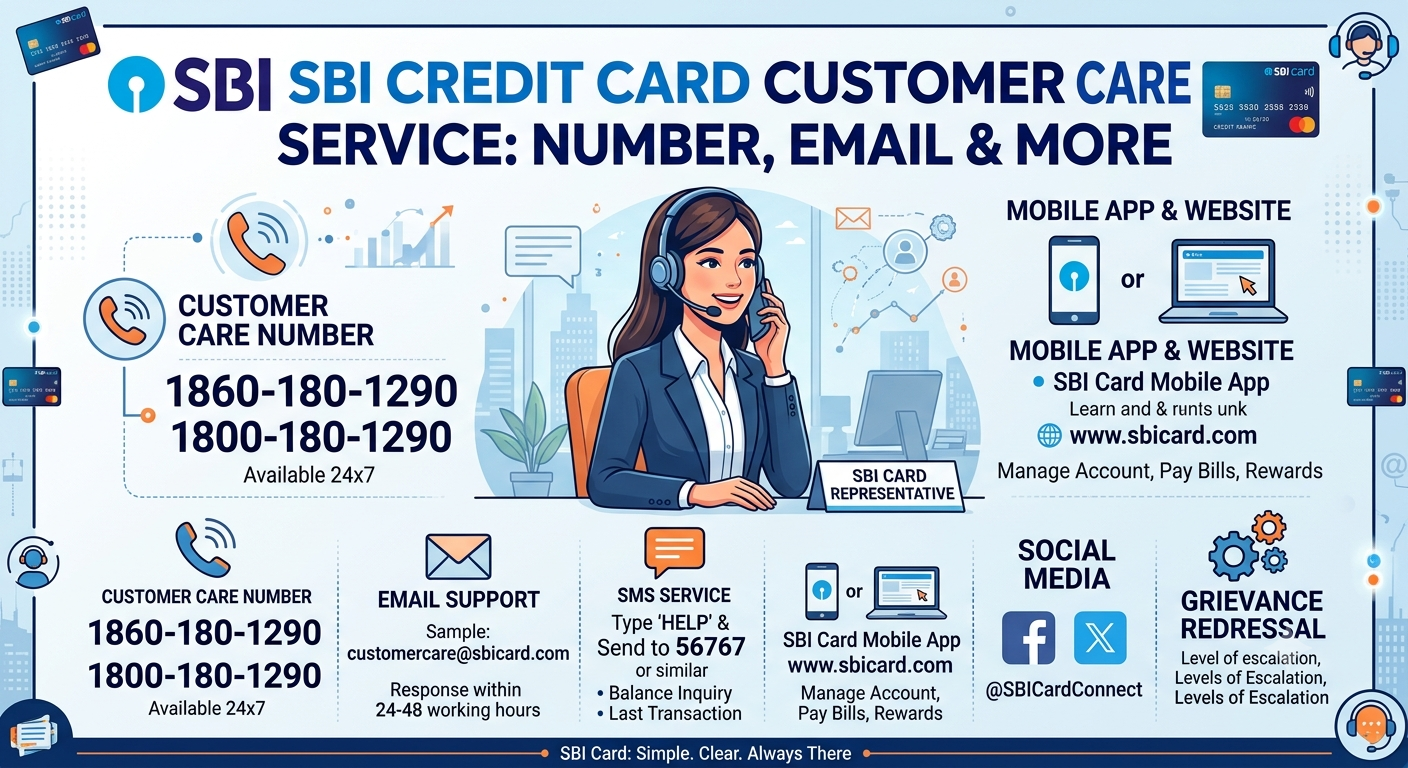 SBI Credit Card Customer Care