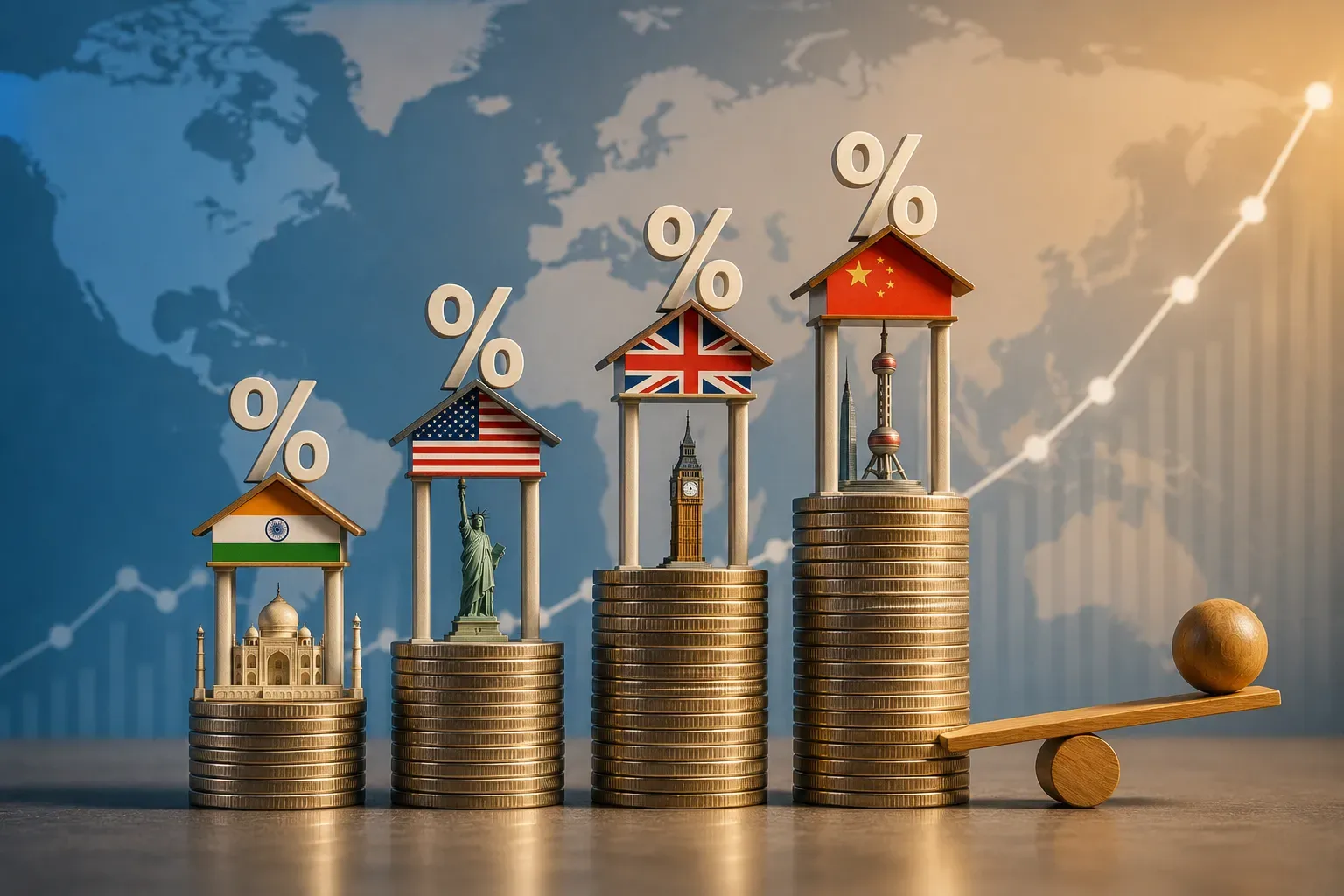 India vs US, UK & China Loan Rates: Where Are Loans Costliest?
