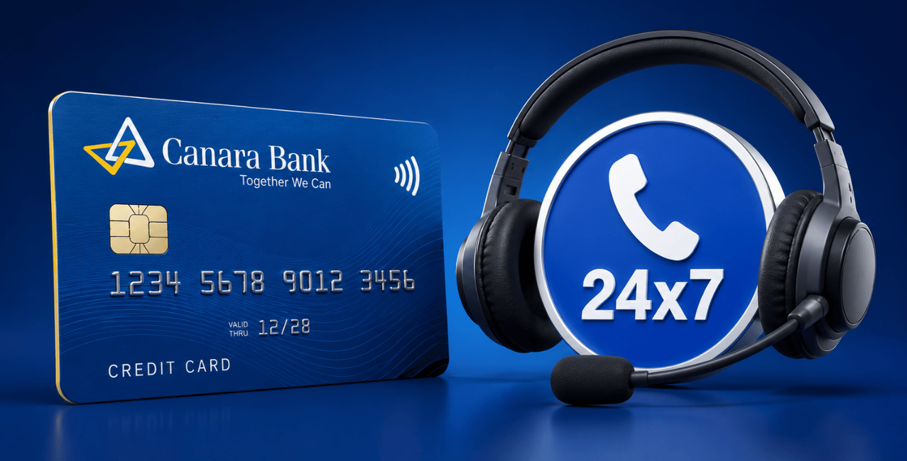 Canara Bank credit card customer care number 